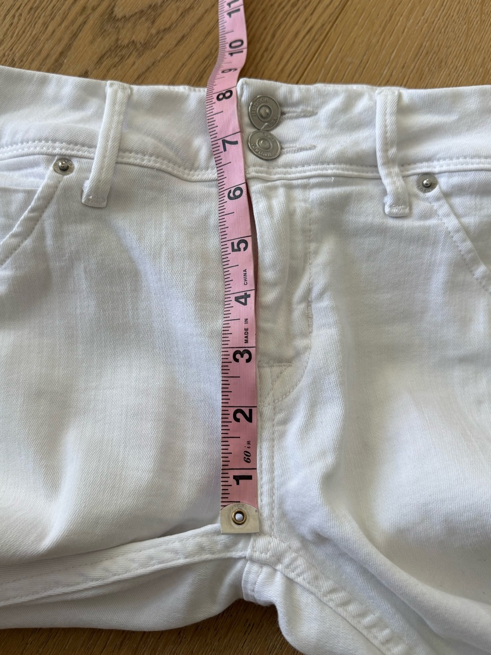HUDSON White Women's Skinny Jeans Size 27 - Picture 6 of 8